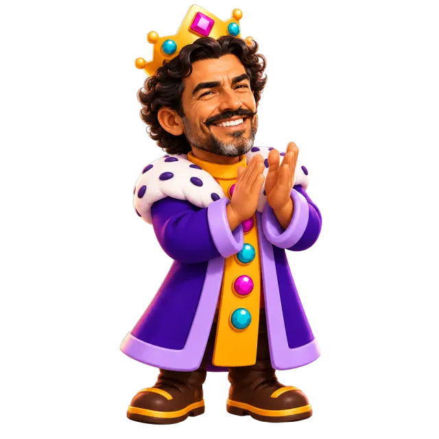 El Rey aplaudiendo