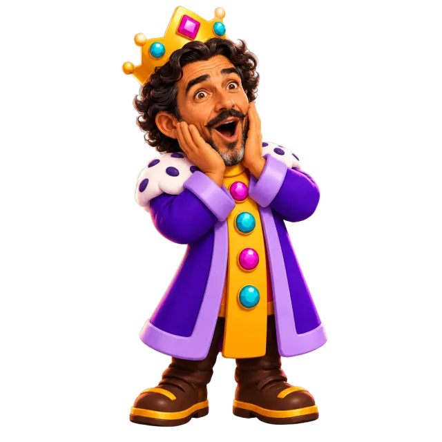 El Rey sorprendido